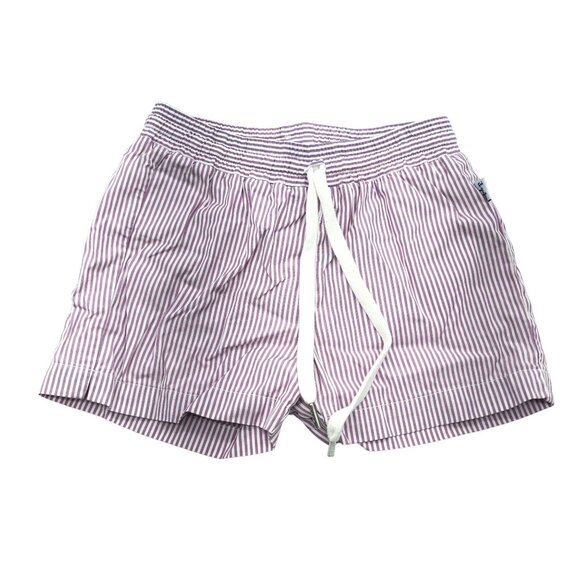 il gufo Baby Boys Girls Shorts Seersucker Mesh Lined Drawstring Purple 2 ami